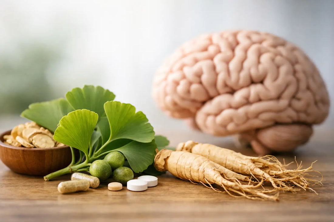 Ginkgo Biloba and Ginseng for Brain Health