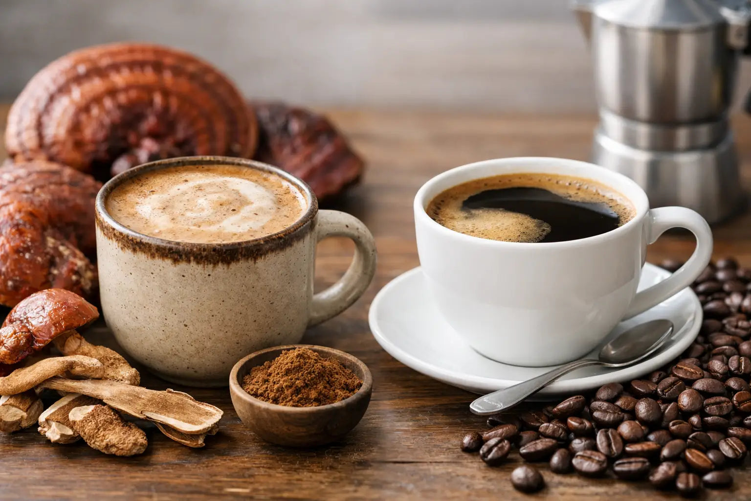 Mushroom Coffee or Coffee for Caffeine?