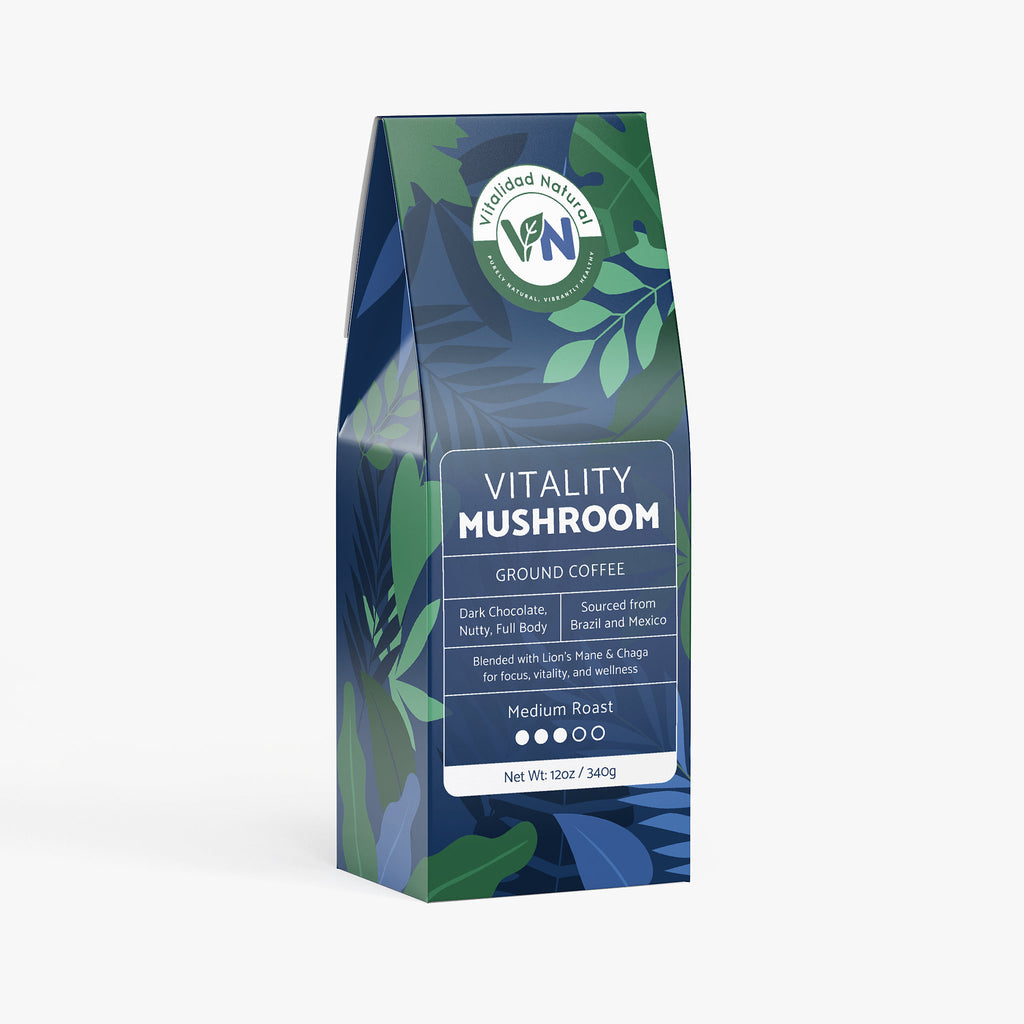 Vitality Mushroom Coffee (Medium Roast)