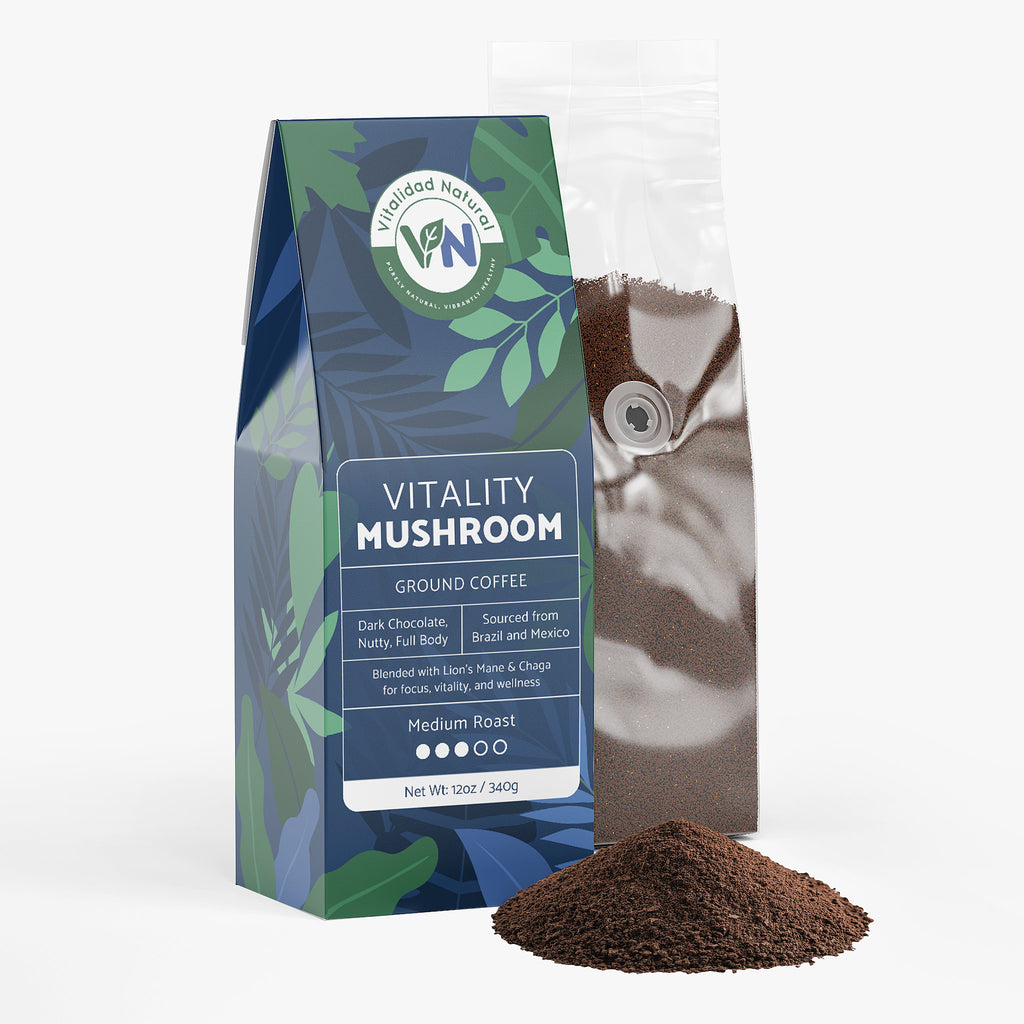 Vitality Mushroom Coffee (Medium Roast)