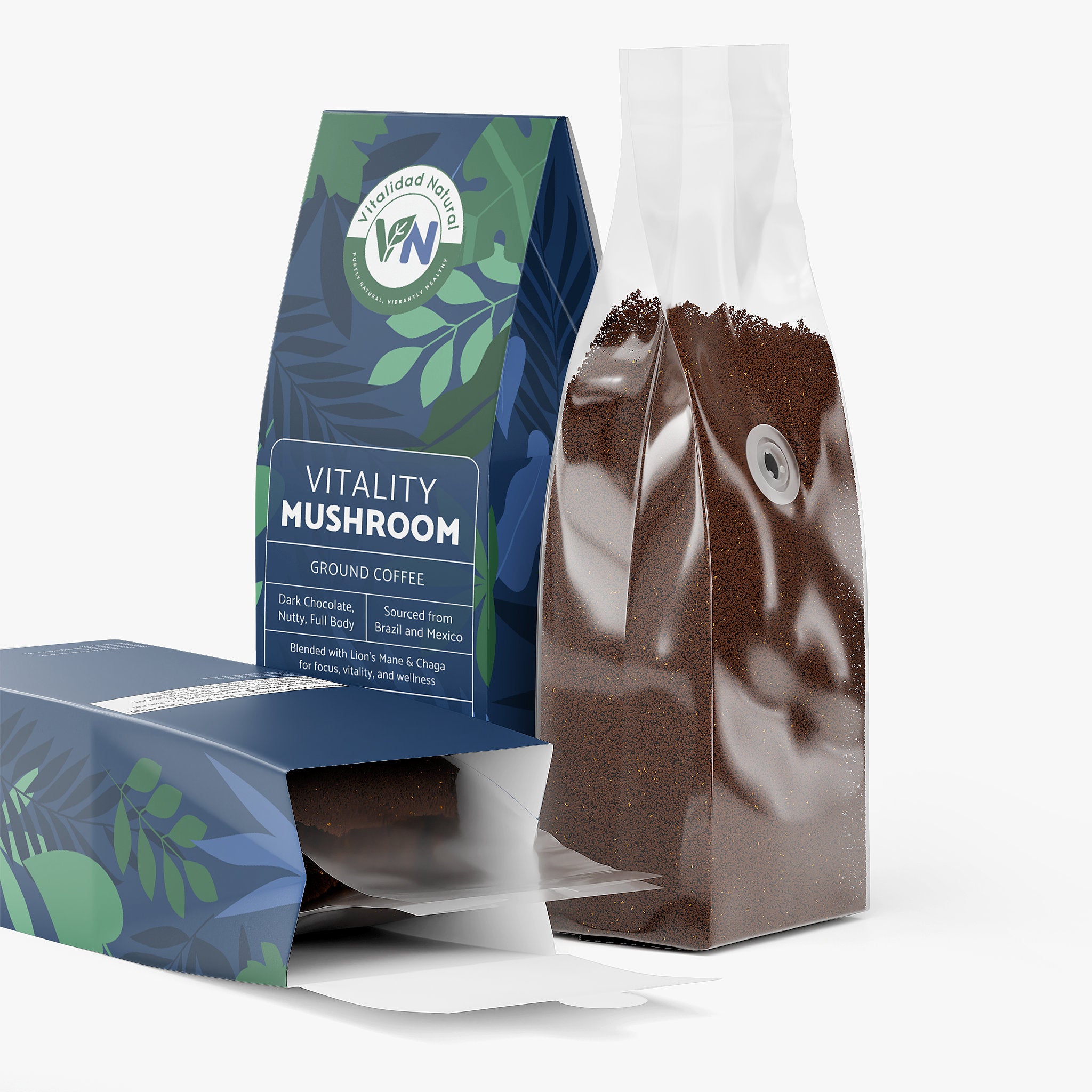 Vitality Mushroom Coffee (Medium Roast)