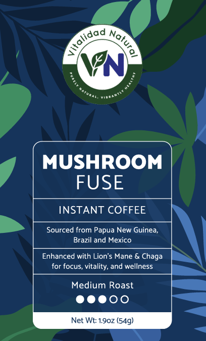 Mushroom Fuse Instant Coffee (Medium Roast)