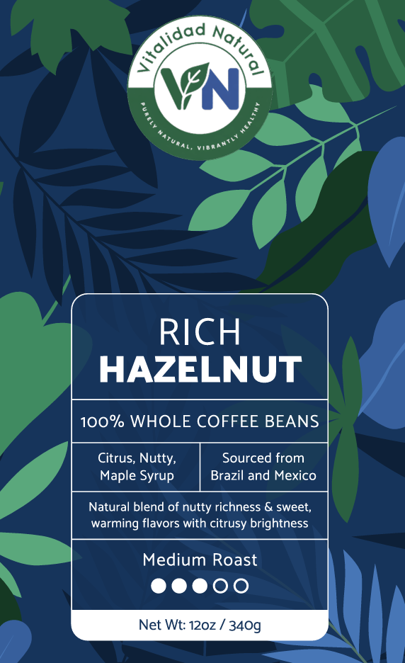 Rich Hazelnut Coffee (Medium Roast)