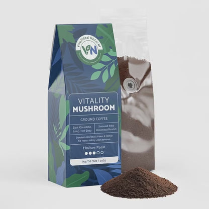 Vitality Mushroom Coffee (Medium Roast)